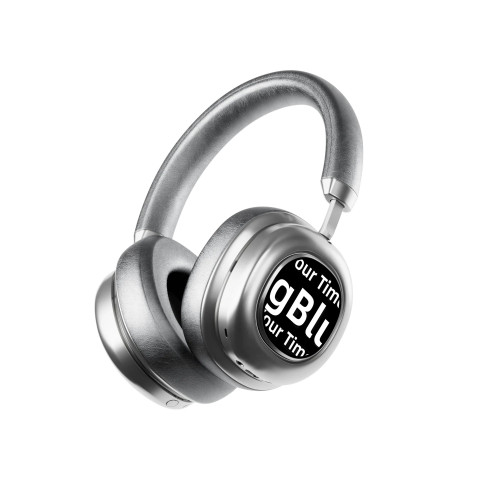 MorningBlues Headphones VWS X1 Беспроводные Bluetooth накладные наушники с дисплеем